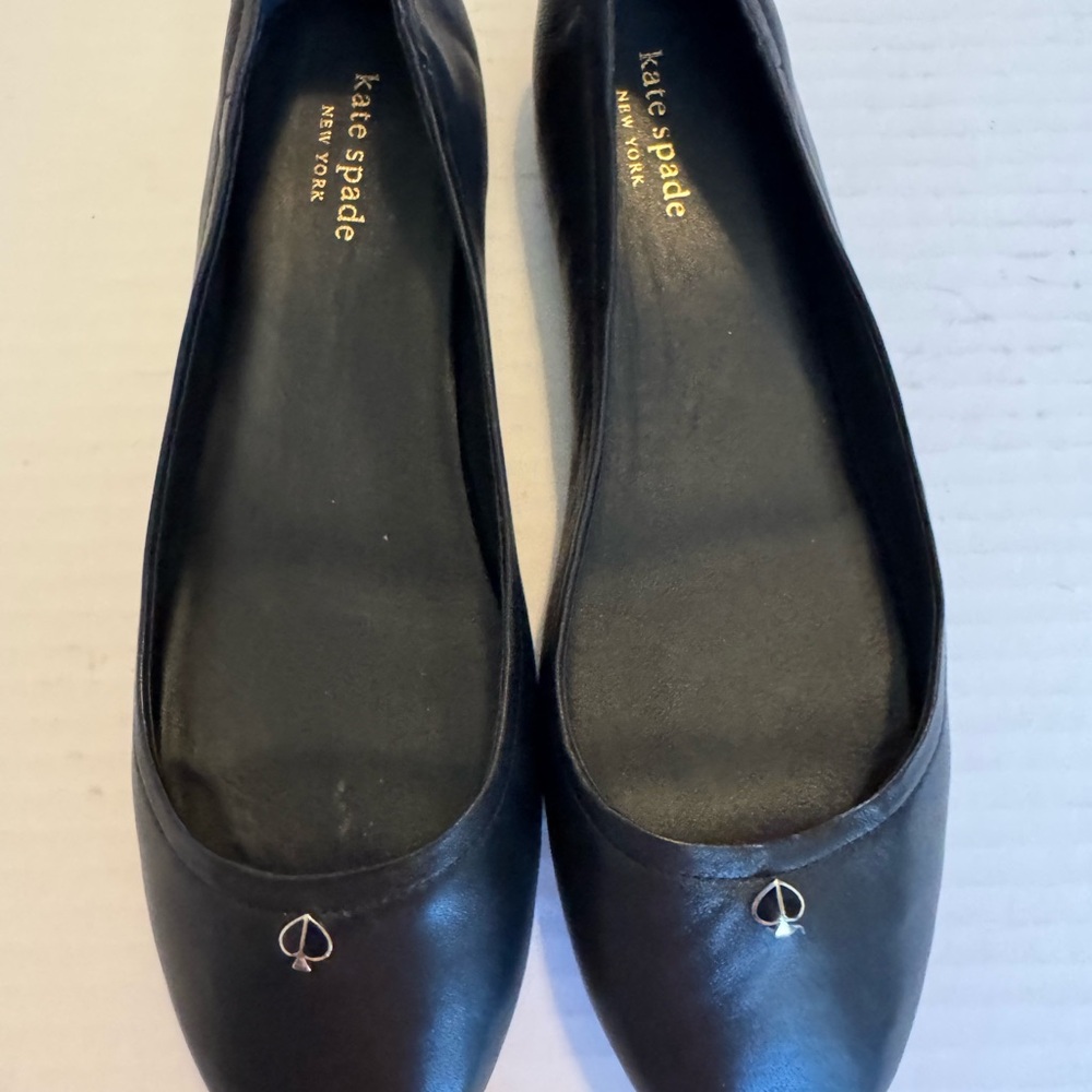 Kate Spade Black Ballet Flats